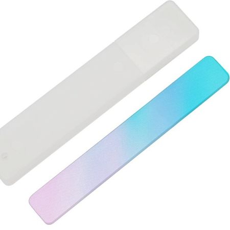 Пилка для ногтей BAMUSTYLE Пилка для ногтей стеклянная маникюрная bossen золотая стеклянная люстра