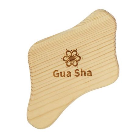 Массажер для лица LEI Lei Массажер ГУАША из натурального дерева (малый) башня из натурального кристаллов realgar и яшмы