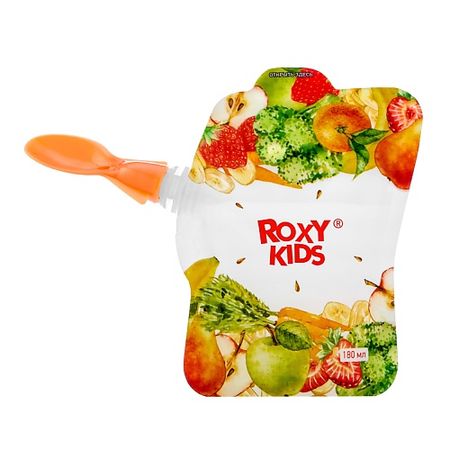 Пакет для хранения фруктового пюре ROXY KIDS Пакеты для хранения фруктового пюре moonbiffy пакеты для хранения с молнией