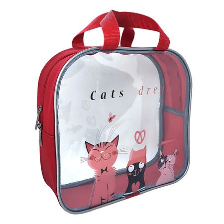 Косметичка ALISSIROSSI Косметичка-сумка женская прозрачная из пленки 