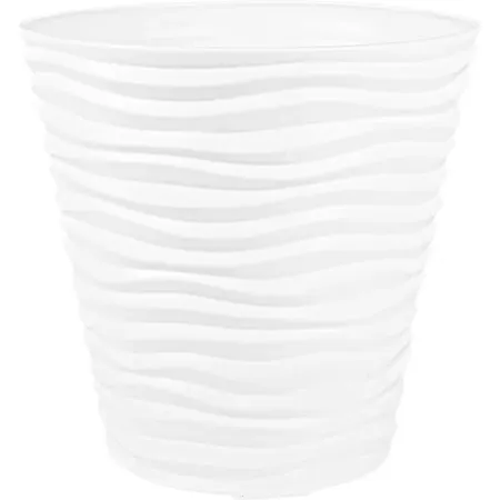 Кашпо Idea Дюна ø46 h45 см v50 л пластик белый