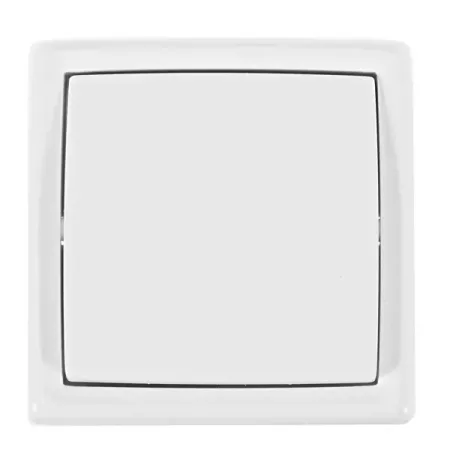 Выключатель накладной Reone 1 клавиша цвет белый