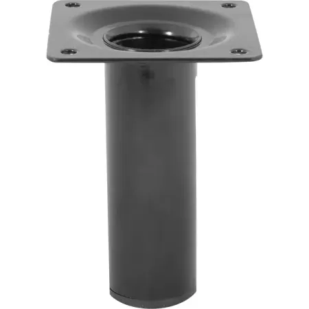 Ножка для мебели круглая ⌀30 мм высота 100 мм черная