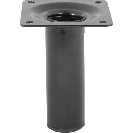 Ножка для мебели круглая ⌀30 мм высота 100 мм черная