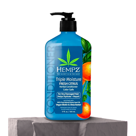 Кондиционер для волос HEMPZ Кондиционер Тройное увлажнение / Triple Moisture Fresh Citrus Herbal Conditioner светодиоды kdlitker triple sft25r