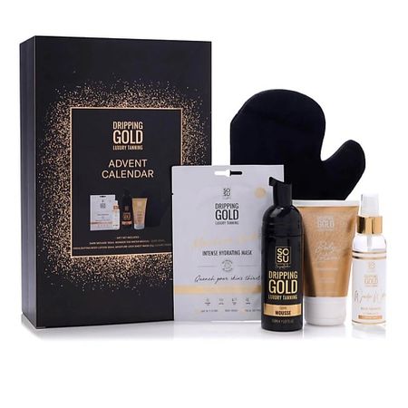 Набор средств для автозагара DRIPPING GOLD Адвент-календарь Luxury Tanning рамадан календарь обратного отсчета fengrise