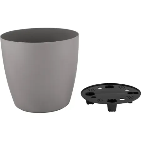 Кашпо для цветов Ingreen Vienna ø25 см h25.3 см v9 л пластик французский платан