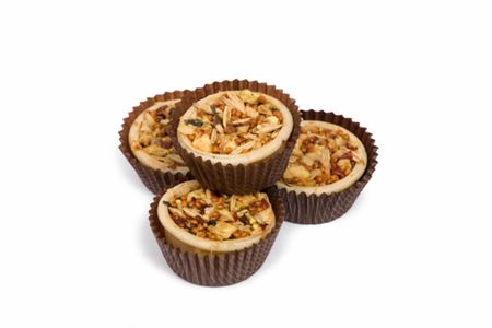 Лакомства TiTBiT Тарталетки с кабачком, фундуком, 8шт. (хомяк), шоубокс (76 г)