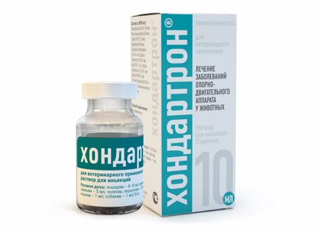 Лекарственные препараты Хелвет Хондартрон при заболевании опорно-двигательного аппарата, 10 мл (10 мл)