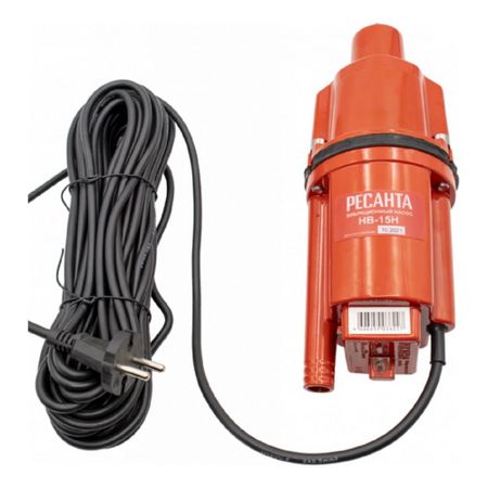 Насос вибрационный колодезный Ресанта НВ-15Н для чистой воды 22 л/мин нижний забор (77/8/4) миниатюрный деревянный забор из тополя 90 5 3 см
