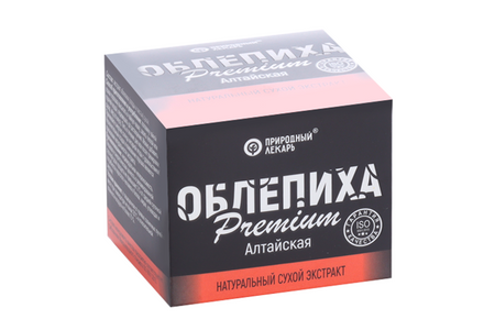 Облепиха Премиум Алтайская Природный лекарь напиток быстрораств, 5 г