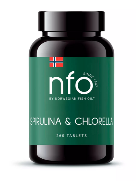Спирулина и Хлорелла NFO, 260 шт, таблетки
