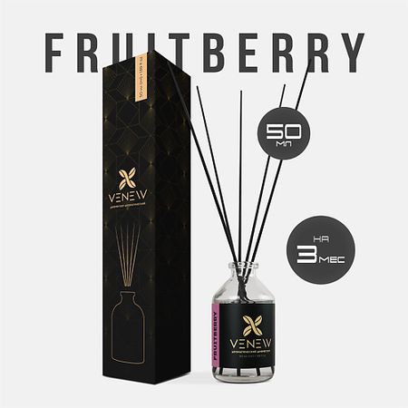 Аромадиффузор VENEW Диффузор ароматизатор для дома парфюм Fruitberry диффузор аромата эфирного масла умный bluetooth и wi fi автоматический диффузор аромата 300 мл ароматизатор для дома отеля
