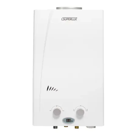 Проточный газовый водонагреватель Ariston Superlux 10L CF NG NEW 17 кВт 10 л/мин белая