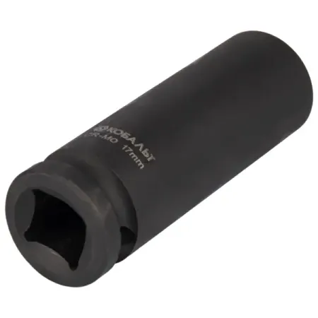 Торцевая головка ударная шестигранная Кобальт 642-302 1/2 дюймов 17 мм