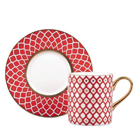 Набор посуды ИМПЕРАТОРСКИЙ ФАРФОРОВЫЙ ЗАВОД Чашка с блюдцем кофейная 