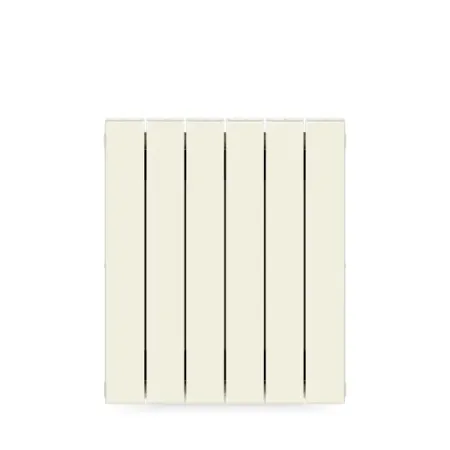 Радиатор секционный Rifar Supremo S50006RAL1015 500/90 6 секций боковое подключение биметалл бежевый