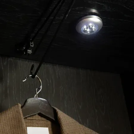 Подсветка светодиодная Эра Аврора SB-510 для мебели на батарейках цвет серый