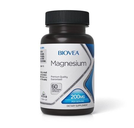 Магний 200мг Биовеа, 200 мг, 60 шт, капсулы