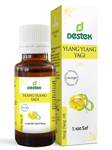 Арома-масло для дома DESTEK Эфирное масло иланг-иланг при утомлении, беспокойстве, бессоннице, афродизиак масло эфирное иланг иланг фл 10 мл