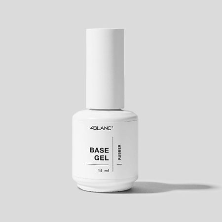 Базовое покрытие для ногтей 4BLANC Каучуковая гель база гель лак для ногтей pink up pro база топ тон 20 5 мл
