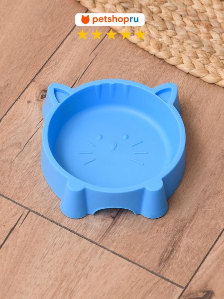 Кошки PETSHOP Миска для кошек и собак пластиковая 