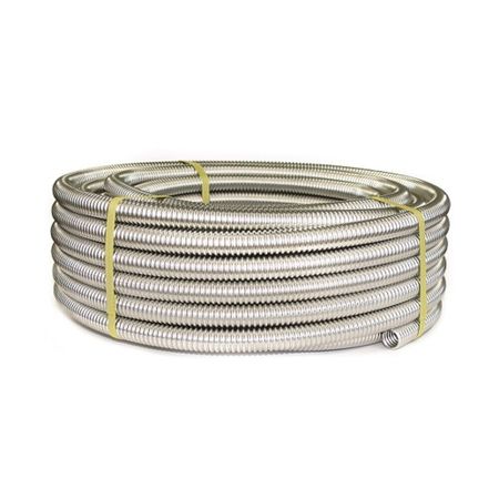 Труба гофрированная Stahlmann 15 мм нержавеющая сталь отожженная (5 м)