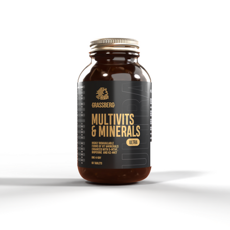 Мультивитамины и минералы Ультра Грассберг, 60 шт, таблетки