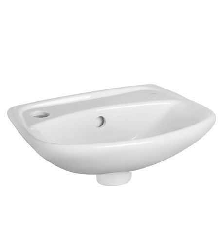 Раковина-мини Jika Lyra 40 см левая подвесная белая (152710001059/8.1527.1.000)