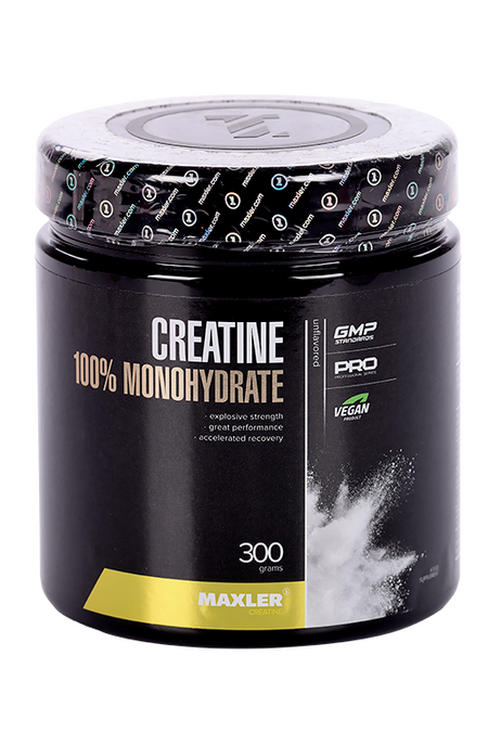 Creatine Monohydrate 100% Maxler, 300 г