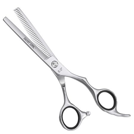 Ножницы парикмахерские SILVER STAR Ножницы парикмахерские Филировочные профессиональные 6 дюймов шнек для льда m4yc 6 дюймов