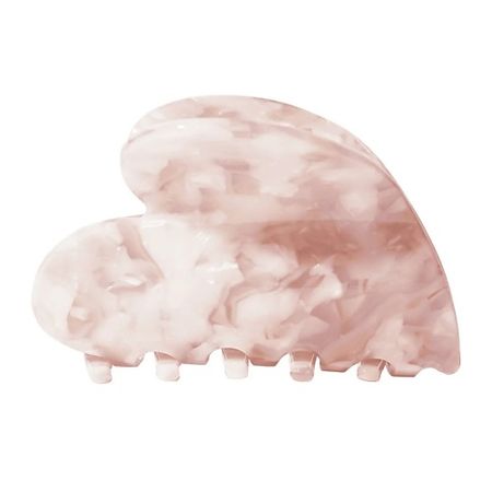 Заколка для волос ASSORO Краб для волос Розовое сердце