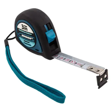 Рулетка Gross 31101 с магнитным наконечником 3 м x 16 мм