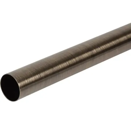 Штанга гладкая 240 см металл цвет золото антик