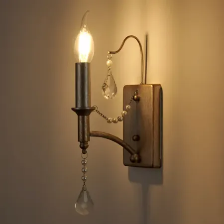 Настенный светильник Freya Bagetta цвет хром