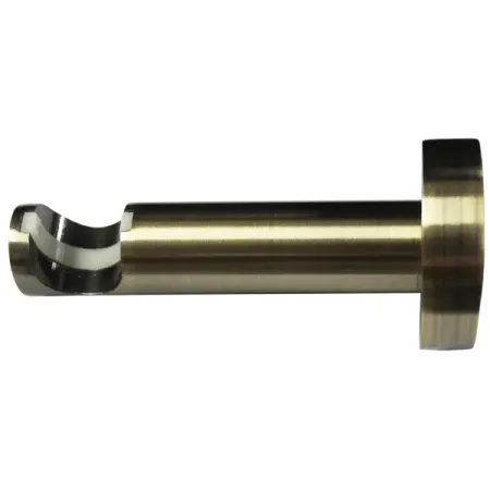 Держатель для однорядной штанги металл цвет золото антик 14.5 см металлический держатель для ручек