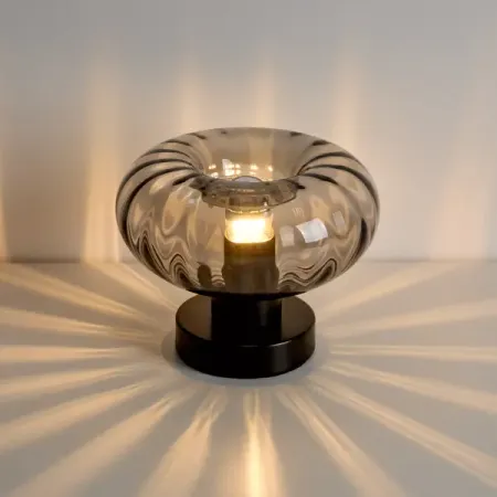 Настольная лампа Freya Glans цвет черный