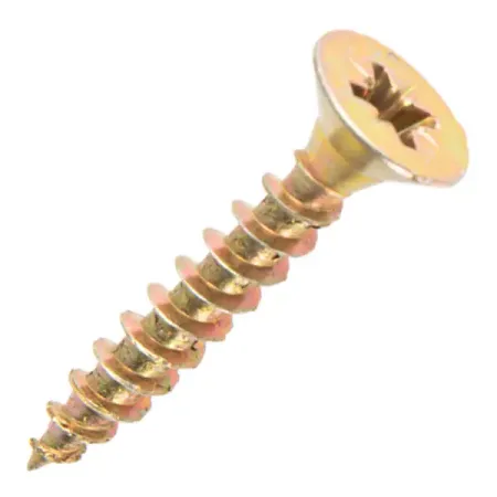 Саморезы универсальные потайные острые оцинкованные 5x30 12 шт.