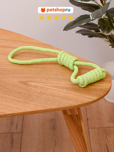 Верёвки, канаты PETSHOP Игрушка для собак из каната восьмерка 