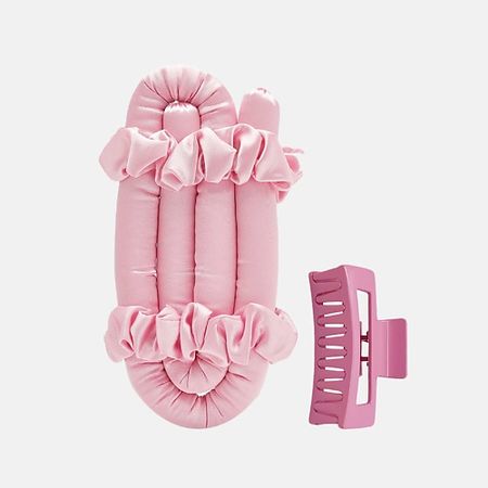 Бигуди QUALIGO Гибкие бигуди для создания локонов, розовые медные гибкие соединительные про stlxy 65 шт