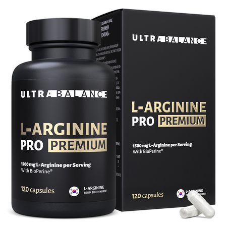 Л - Аргинин Про Премиум UltraBalance, капсулы 800 мг, 120 шт