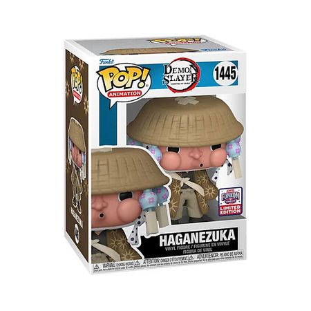 Интерактивная игрушка FUNKO Игрушка Demon Slayer :Kimetsu No Yaiba Pop! Animation Vinyl Haganezuka With Hat 9 cm косплей меч iguro obanai demon slayer 40 дюймов