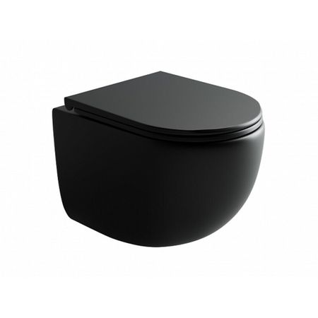 Унитаз подвесной Ceramicanova UP безободковый черный с сиденьем дюропласт микролифт смыв торнадо (CN4007MB) мак ван гагельдонк от града до торнадо прекрасные и опасные явления природы