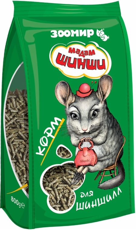 Сухие корма ЗООМИР Корм для шиншилл 