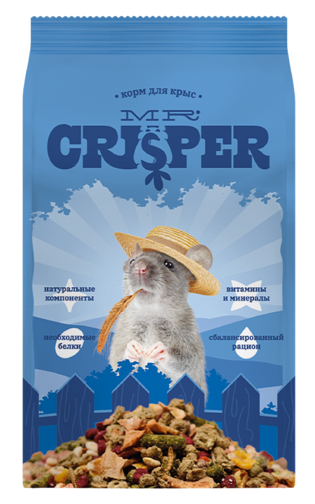 Сухие корма MR.Crisper Корм для крыс (900 г)