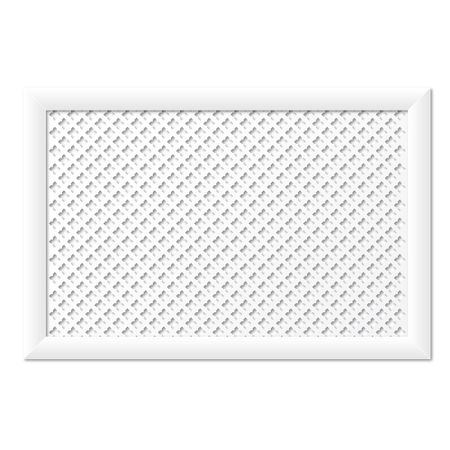 Экран для радиатора Готико 900х600 мм белый