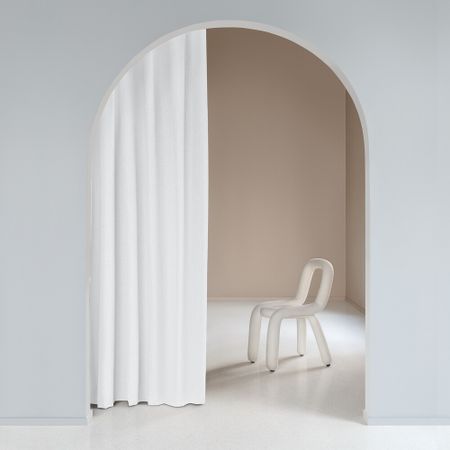 Штора рогожка снег 165х270 см Волшебная Ночь Рогожка (926881) игровой   волшебная комната кухня основная