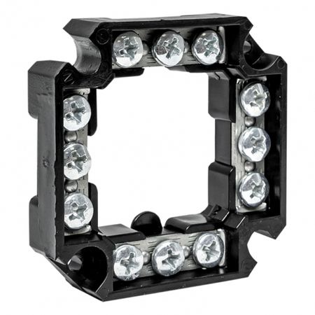 Клеммник для распределительных коробок 60х60х5,8 мм IP42 EKF (plc-020-017) павел петрович рожков всеволод викторович костров 1000 шахматных задач 1 год решебник