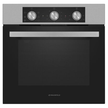 Духовой шкаф электрический встраиваемый Maunfeld AEOF6060S 595 мм серебро (КА-00021362)