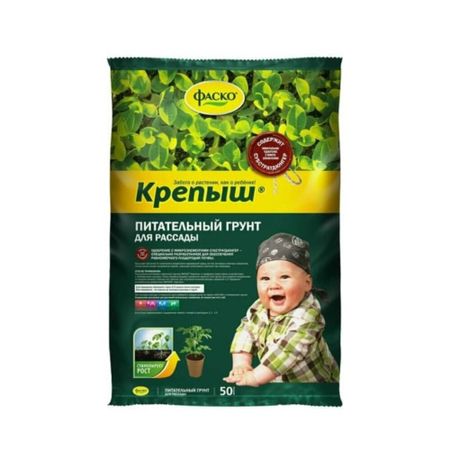 Почвогрунт Фаско Крепыш для рассады 50 л ямамото цунэтомо хагакурэ или сокрытое в листве